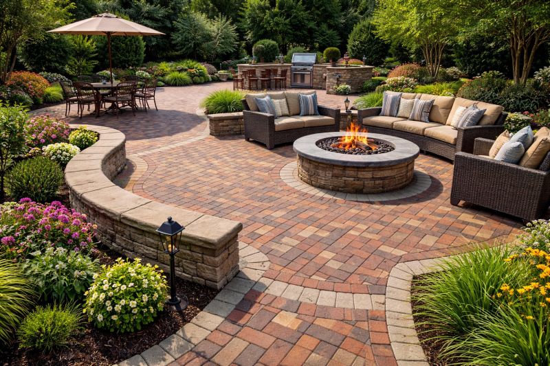 Brick Hardscape Construction in Manchester, NH