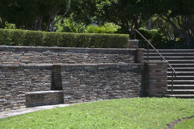 Stone Retaining Wall